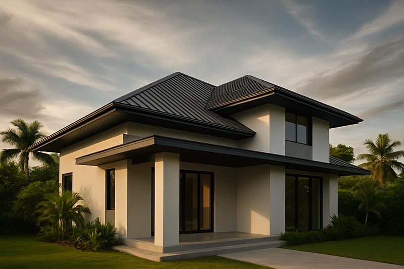 architectural design protects your home from strong winds