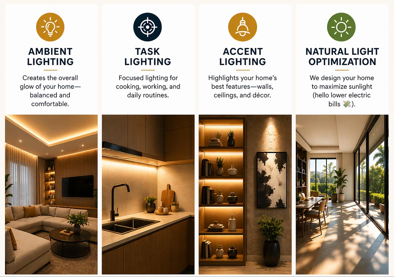 Smart Layered Lighting Design for Modern Homes
